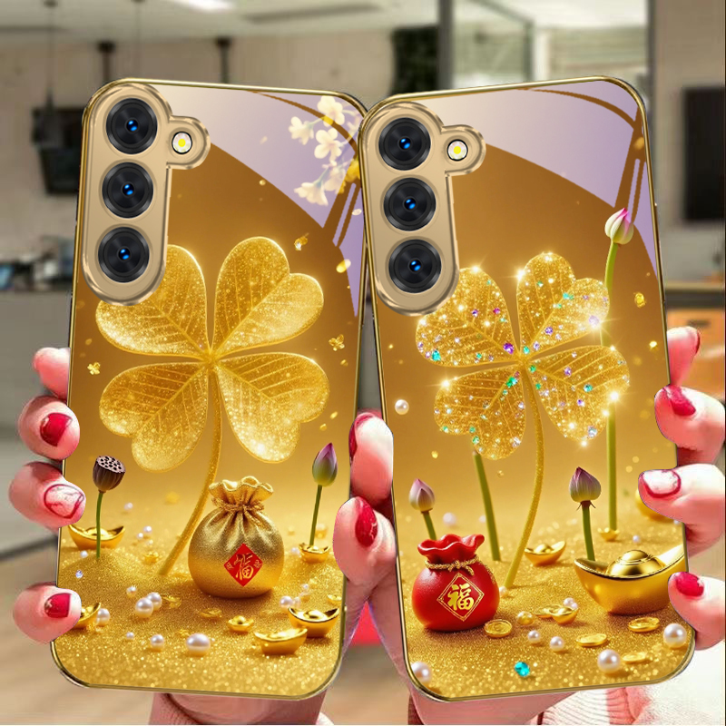Phone Cases Galaxy S26 - A huge golden clover For Samsung