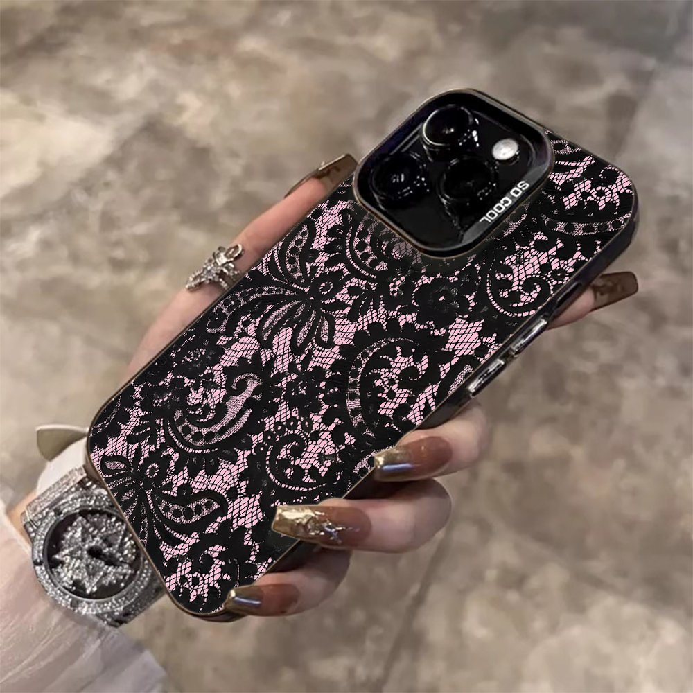 Phone Cases Xiaomi 14T - Lace Flowers Phone Case For Xiaomi