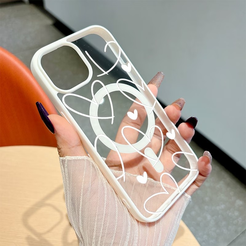 Clear Magsafe Case - PC+TPU Shockproof Phone Case For iPhone
