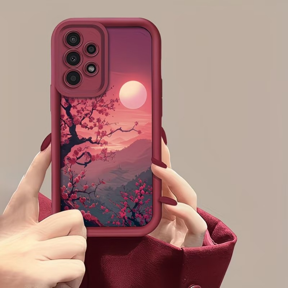 Sunset Mountain Peak Anti-Fall - Phone Cases Galaxy S26 incelemesi ve fiyatı