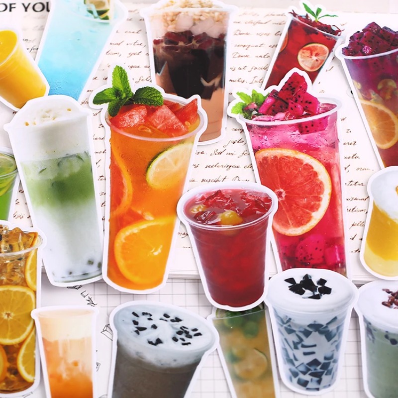 22pcs Cute Kawaii Milk Tea Dri - Phone Cases Kids incelemesi ve fiyatı