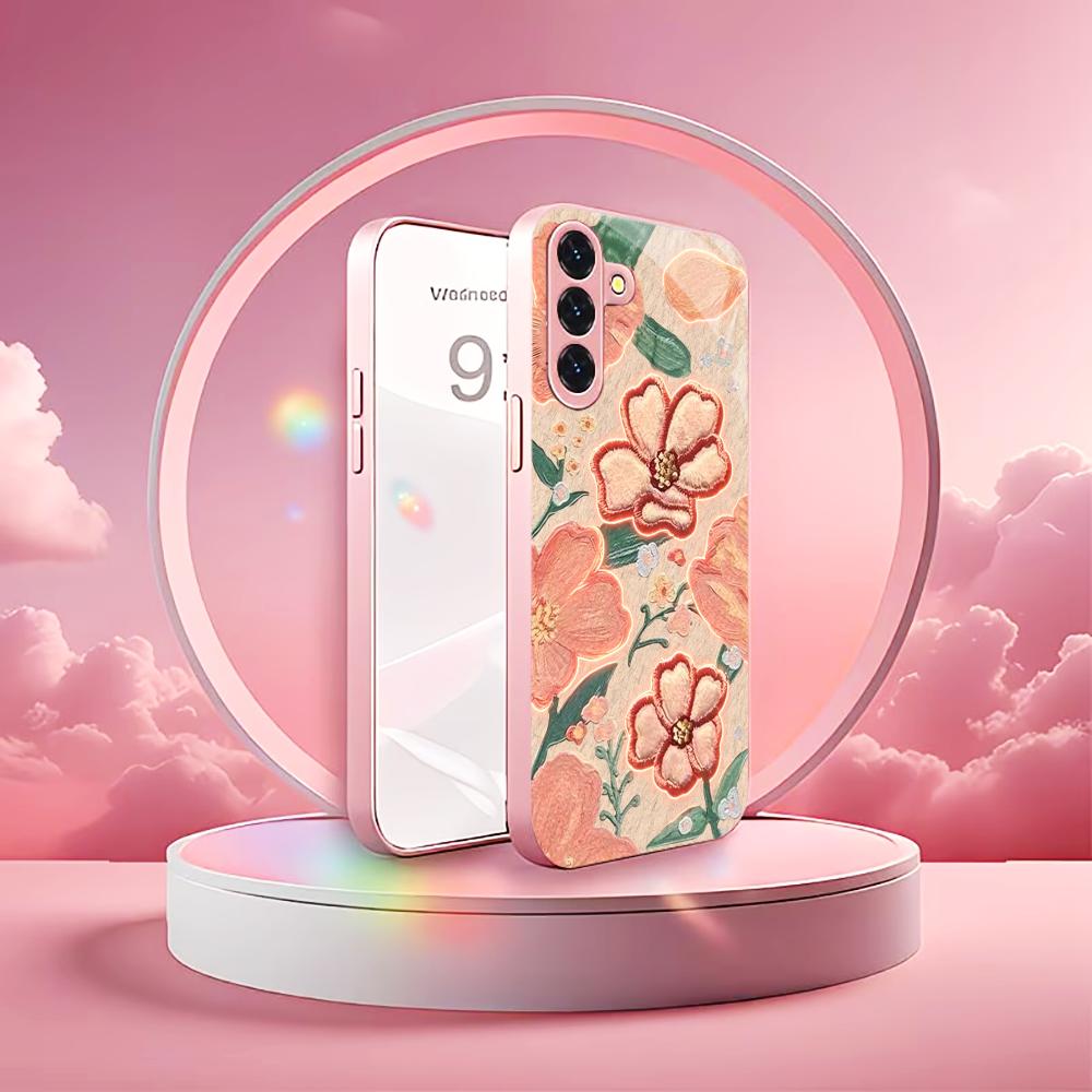 Glowing Peach Flower Fashion p - Phone Cases Quad Lock incelemesi ve fiyatı