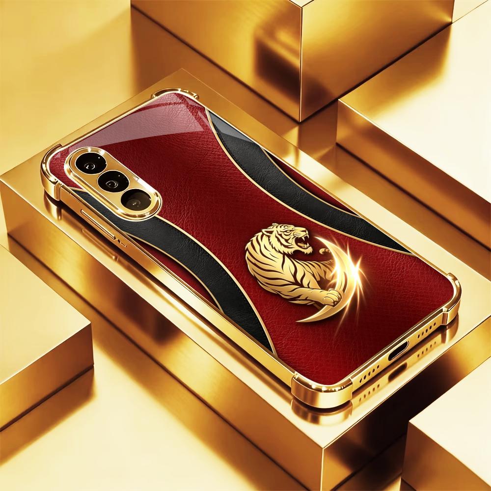Luxurious Fashion Golden tiger - Phone Cases Quad Lock incelemesi ve fiyatı