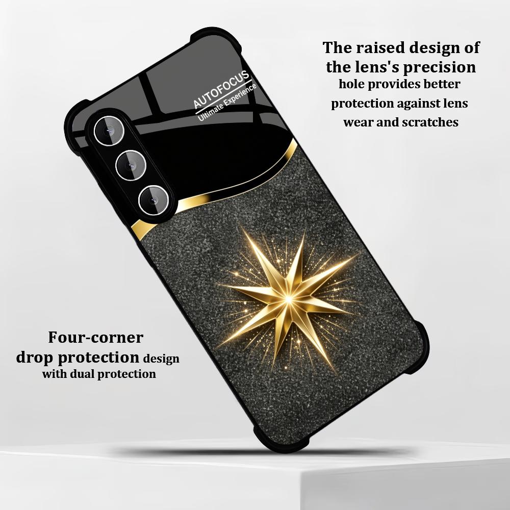 Black Shiny Gold Star phone ca - Phone Cases Quad Lock incelemesi ve fiyatı