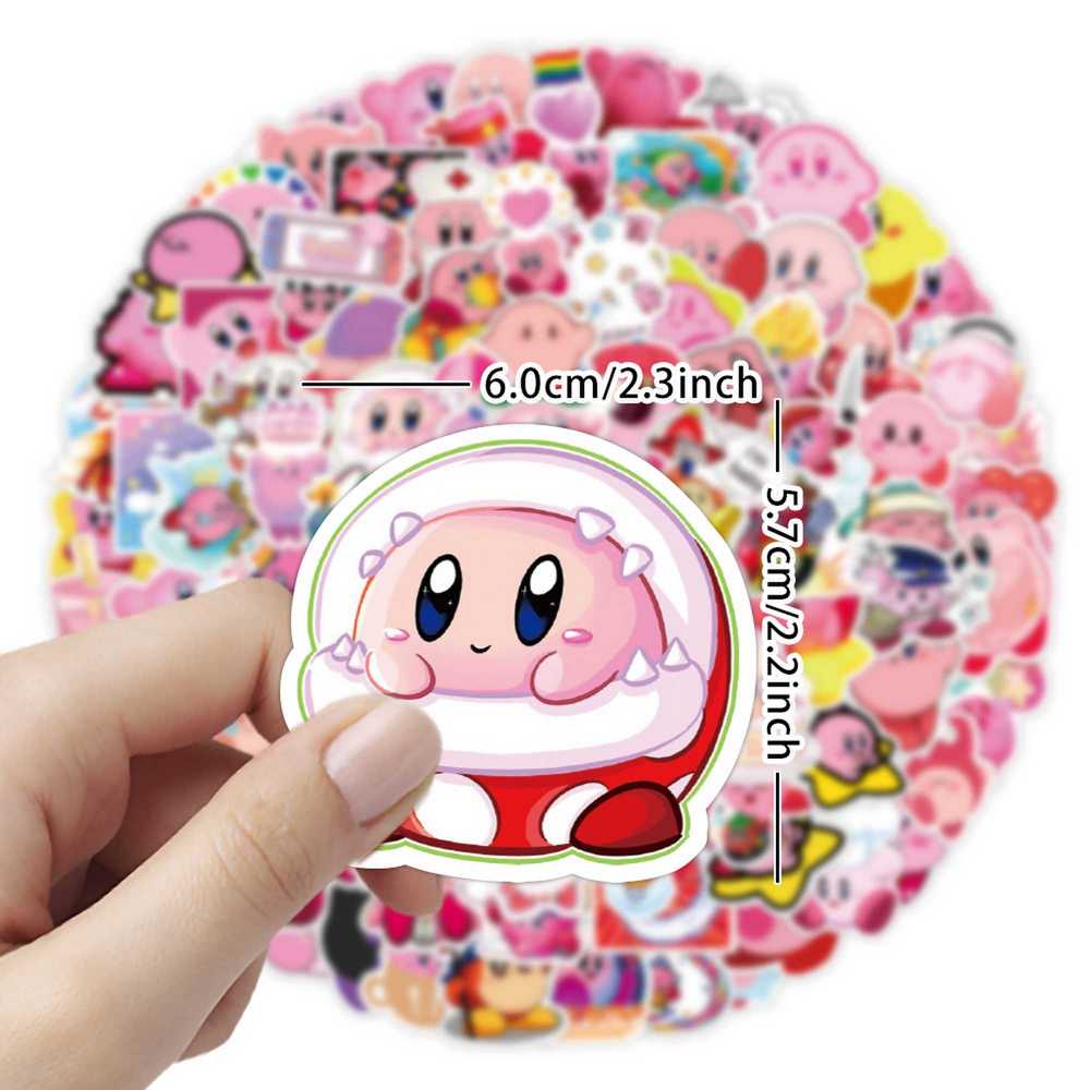 100pcs Cartoon Game Kirby Stic - Phone Cases Kids incelemesi ve fiyatı