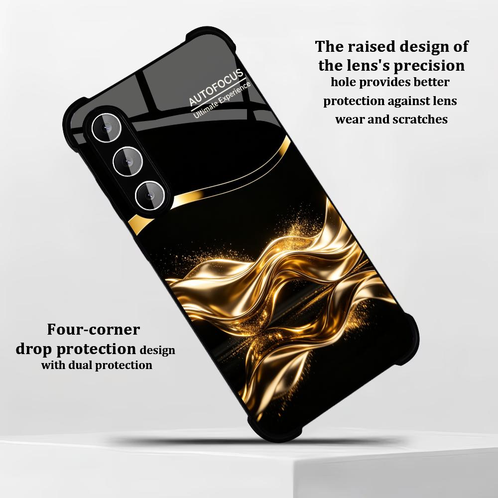 Luxury Metallic Gold Business  - Phone Cases Quad Lock incelemesi ve fiyatı