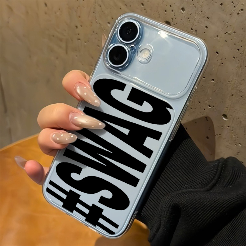 Hot Pink Black SWAG Letter Cle - Phone Cases Mous incelemesi ve fiyatı