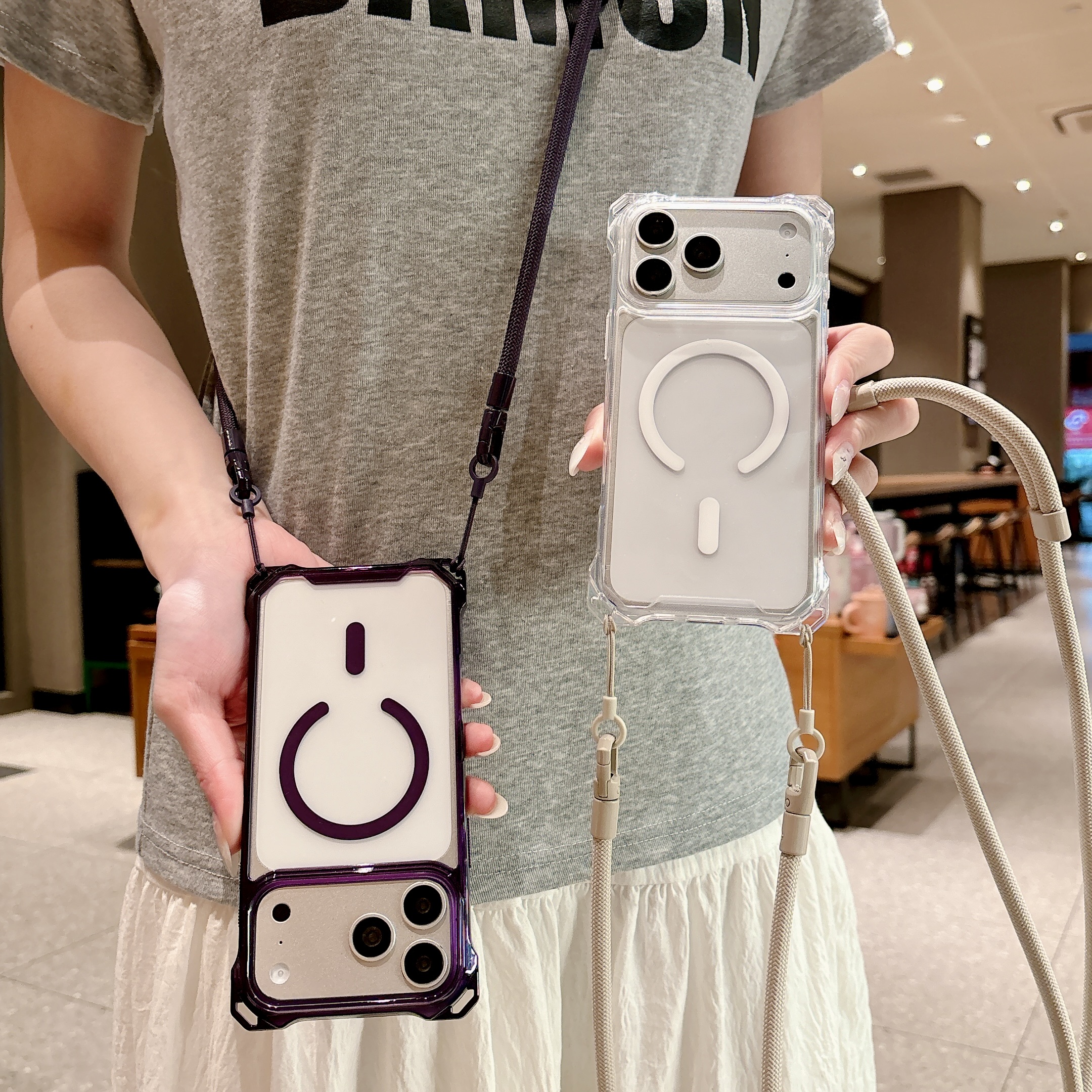 Clear Magnetic Lanyard Phone C - Clear Magsafe Case incelemesi ve fiyatı