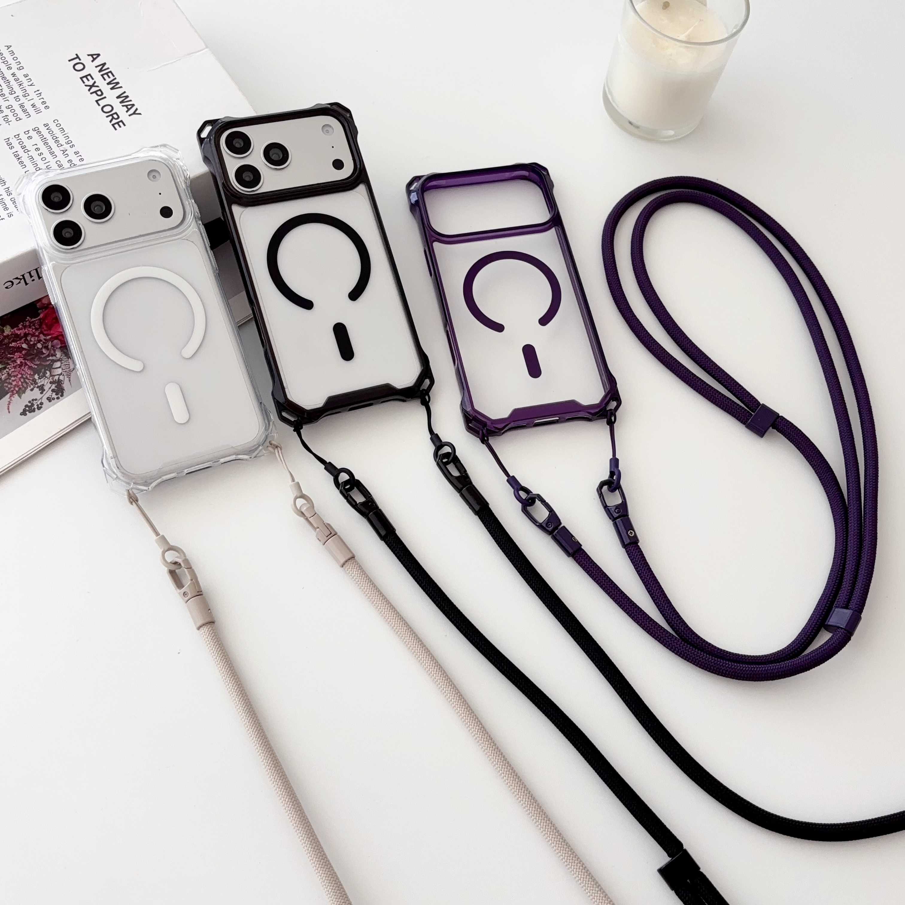 Clear Magnetic Lanyard Phone C - Clear Magsafe Case incelemesi ve fiyatı