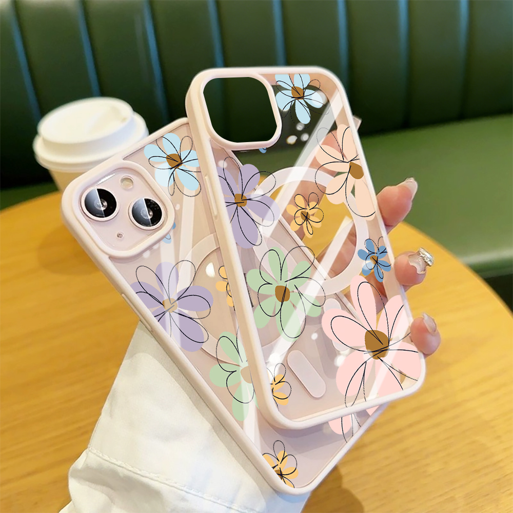 Blueberry Floral Clear Case  F - Clear Magsafe Case incelemesi ve fiyatı