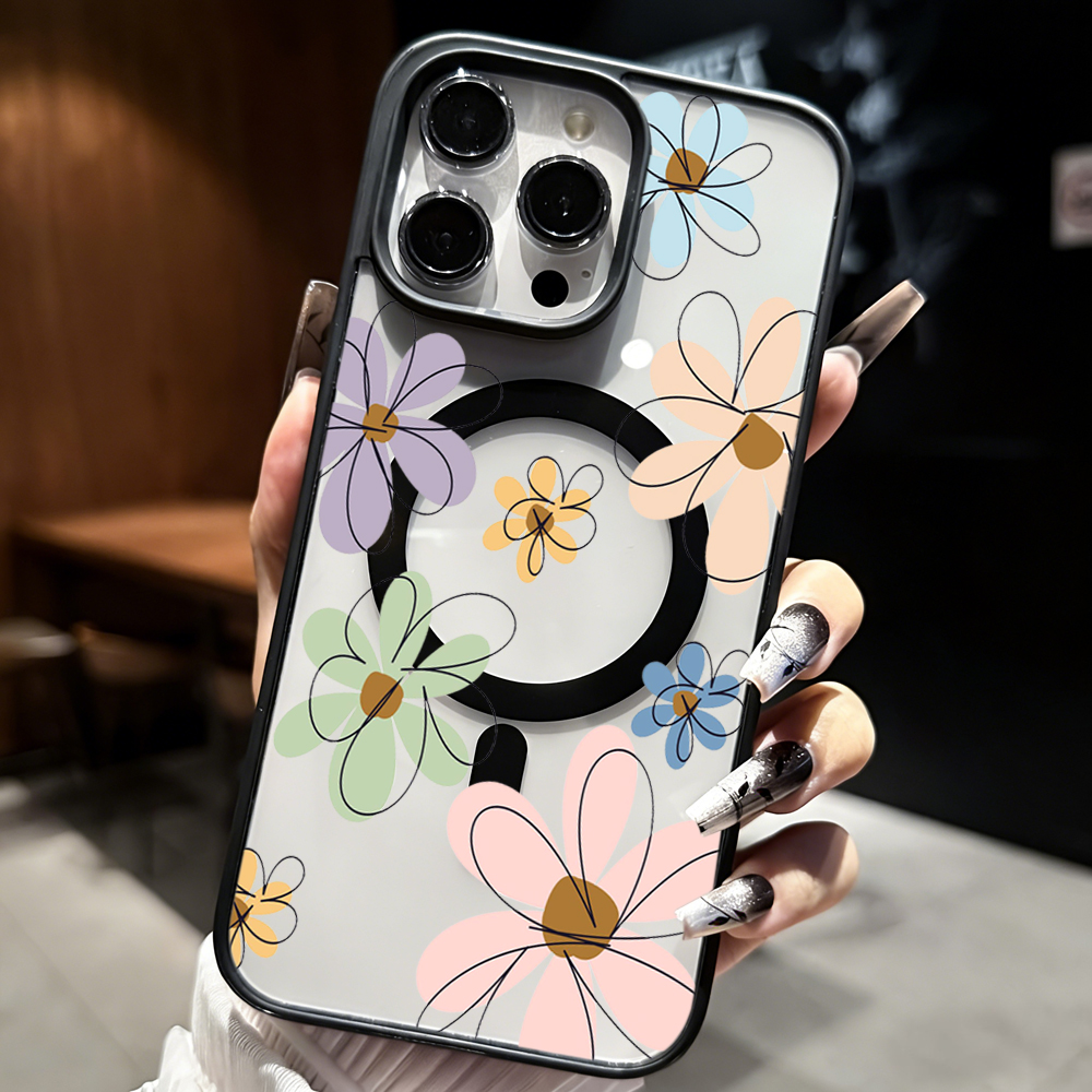 Blueberry Floral Clear Case  F - Clear Magsafe Case incelemesi ve fiyatı