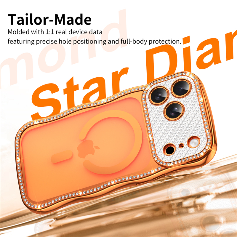Wave Bling Diamond Clear Magne - Clear Magsafe Case incelemesi ve fiyatı