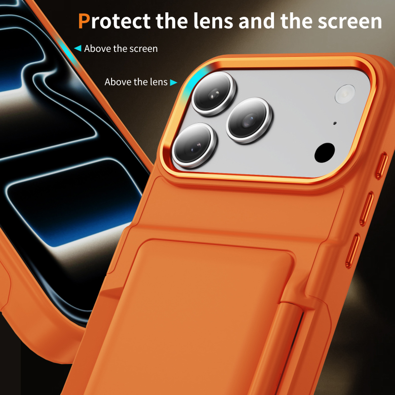New Solid Color Frosted PC Wal - Phone Cases With Wallet On Back incelemesi ve fiyatı