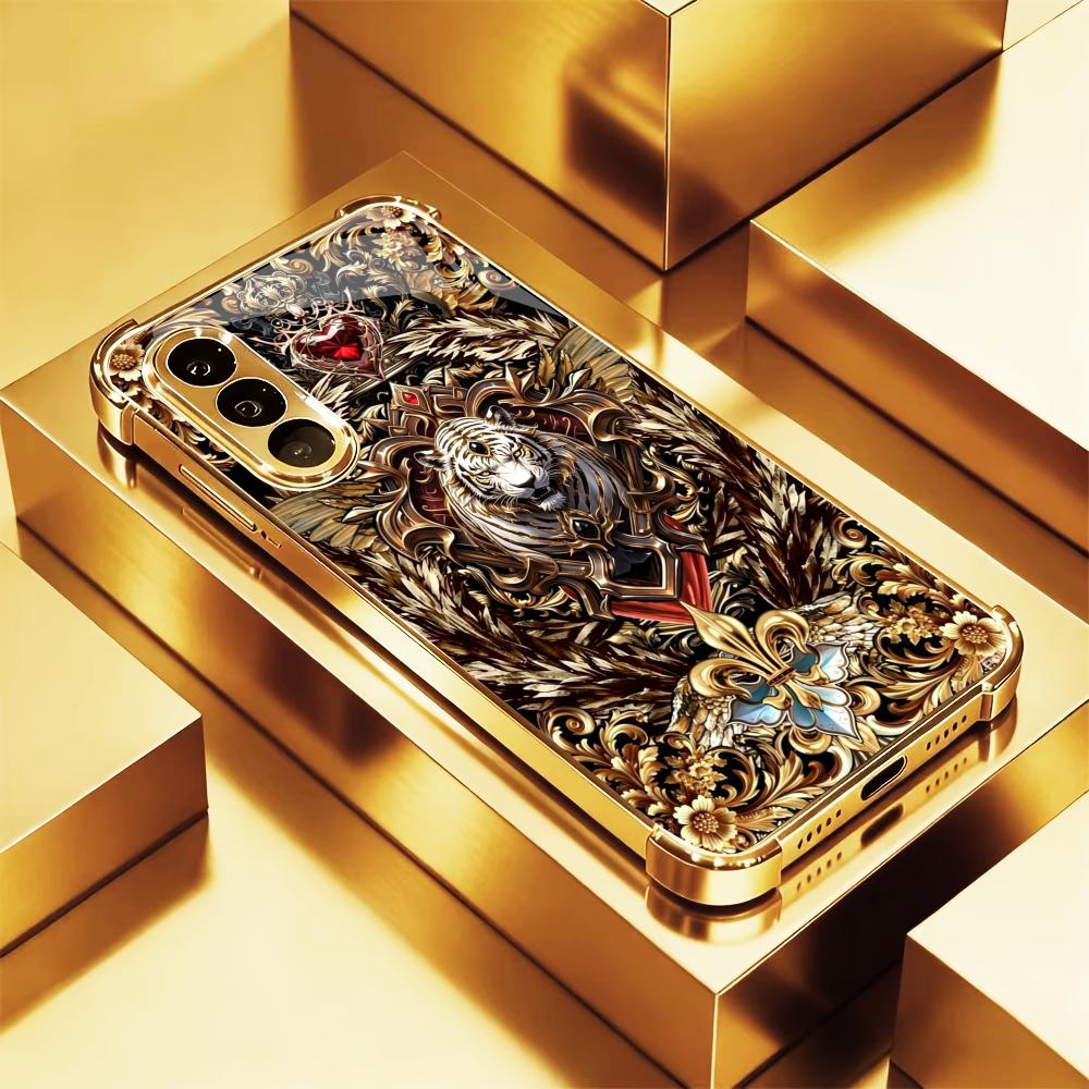 Floral Golden Tiger fashion ph - Phone Cases Quad Lock incelemesi ve fiyatı