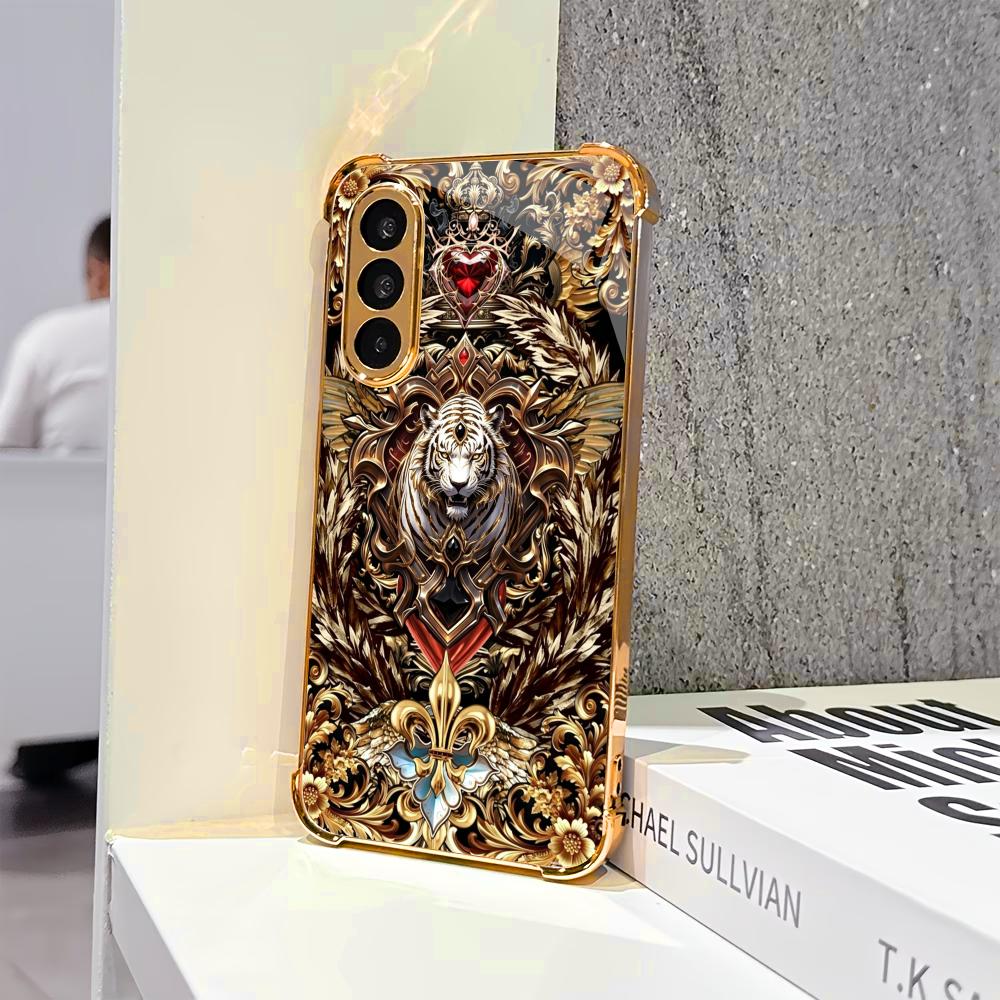 Floral Golden Tiger fashion ph - Phone Cases Quad Lock incelemesi ve fiyatı