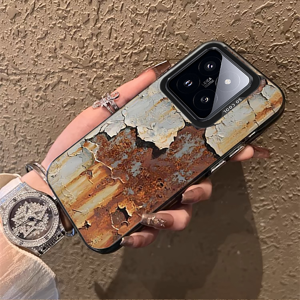 Cracked Paint Rust Texture Pho - Phone Cases Xiaomi 14T incelemesi ve fiyatı
