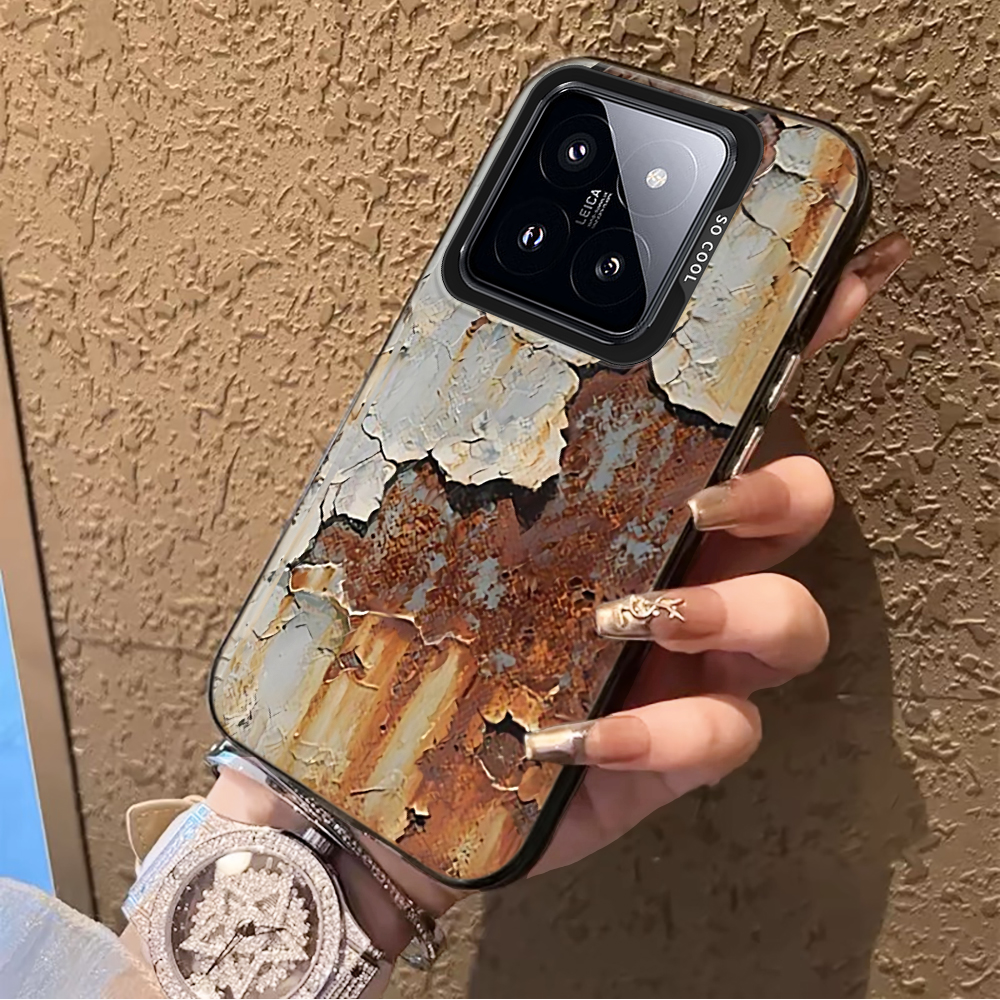 Cracked Paint Rust Texture Pho - Phone Cases Xiaomi 14T incelemesi ve fiyatı