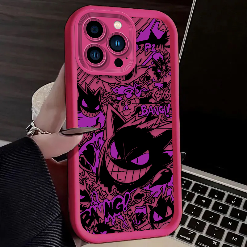 P-Pokemon Gengar Graffiti Phon - Phone Cases Mous incelemesi ve fiyatı