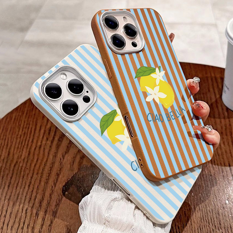 Lemon Striped Retro Design Sui - Phone Cases Xiaomi 14T incelemesi ve fiyatı