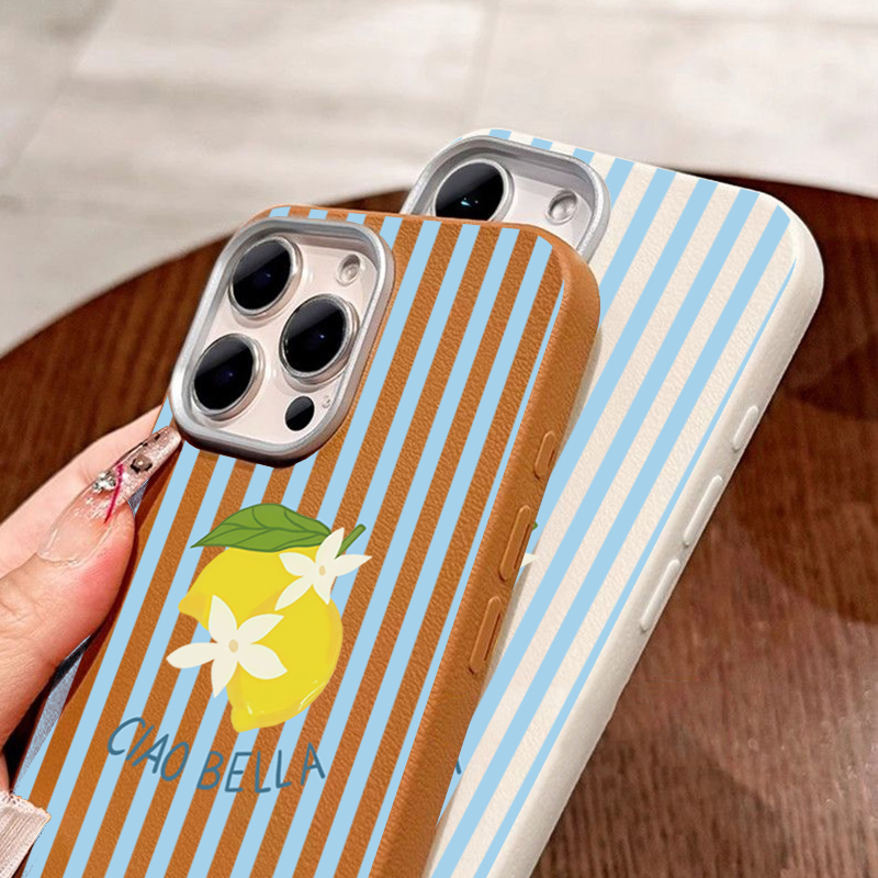 Lemon Striped Retro Design Sui - Phone Cases Xiaomi 14T incelemesi ve fiyatı