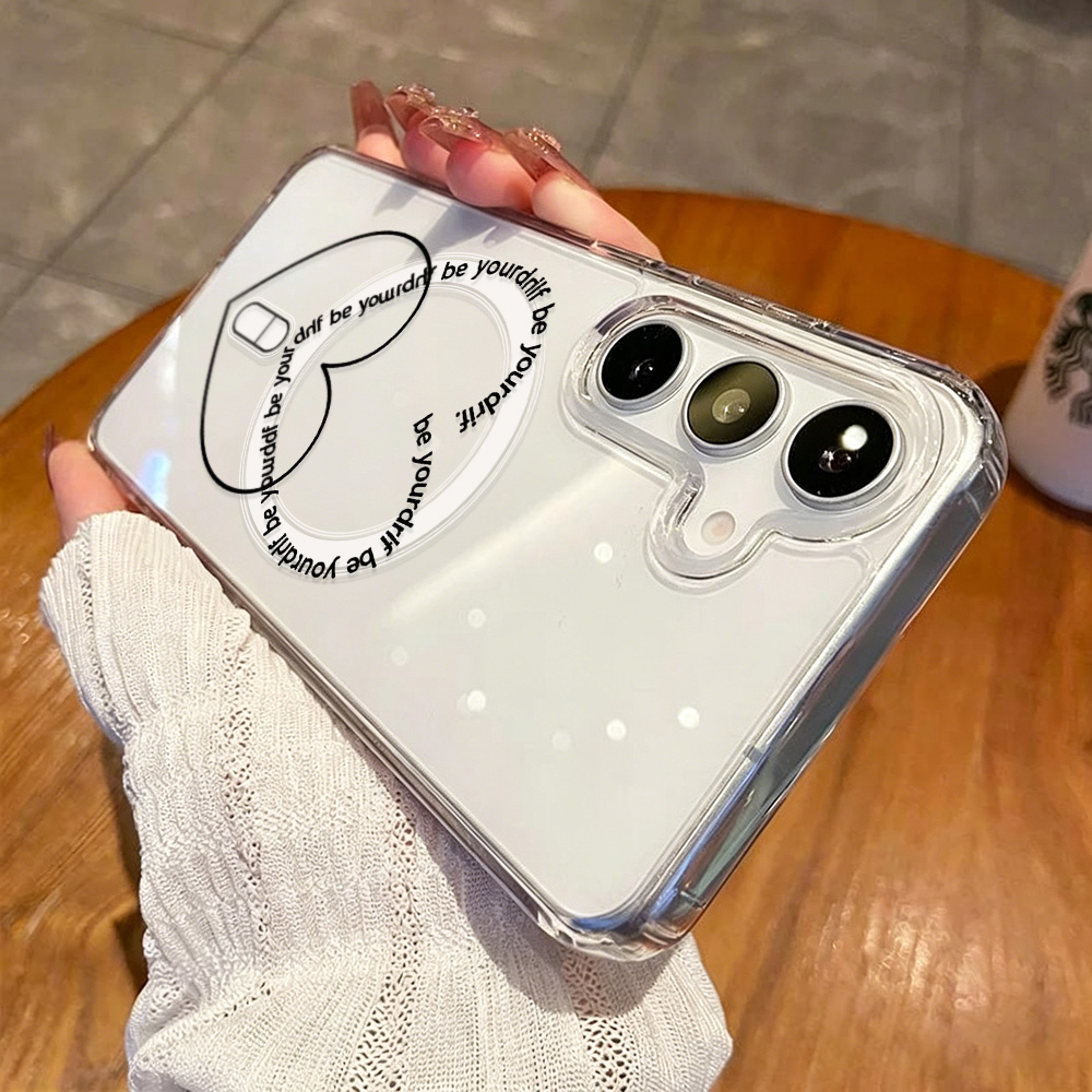For Magsafe Love Heart Phone C - Clear Magsafe Case incelemesi ve fiyatı
