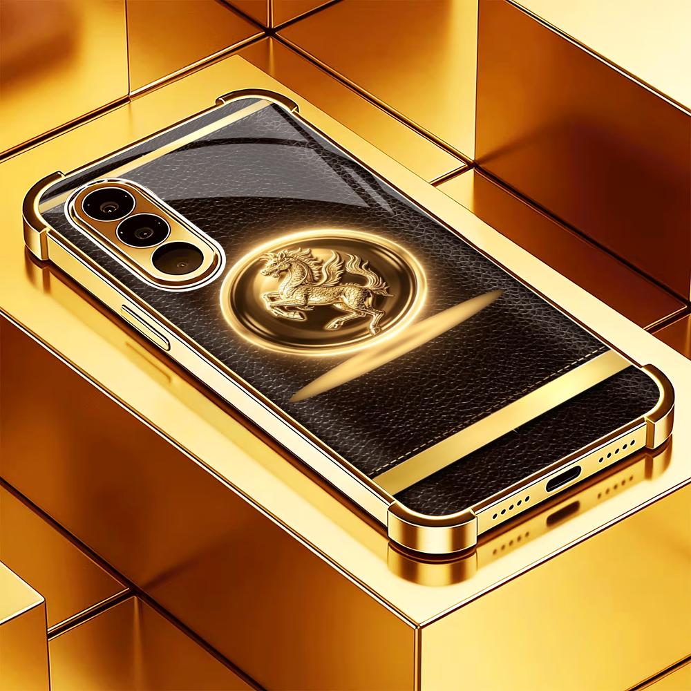 High-end Brown gold horse phon - Phone Cases Quad Lock incelemesi ve fiyatı