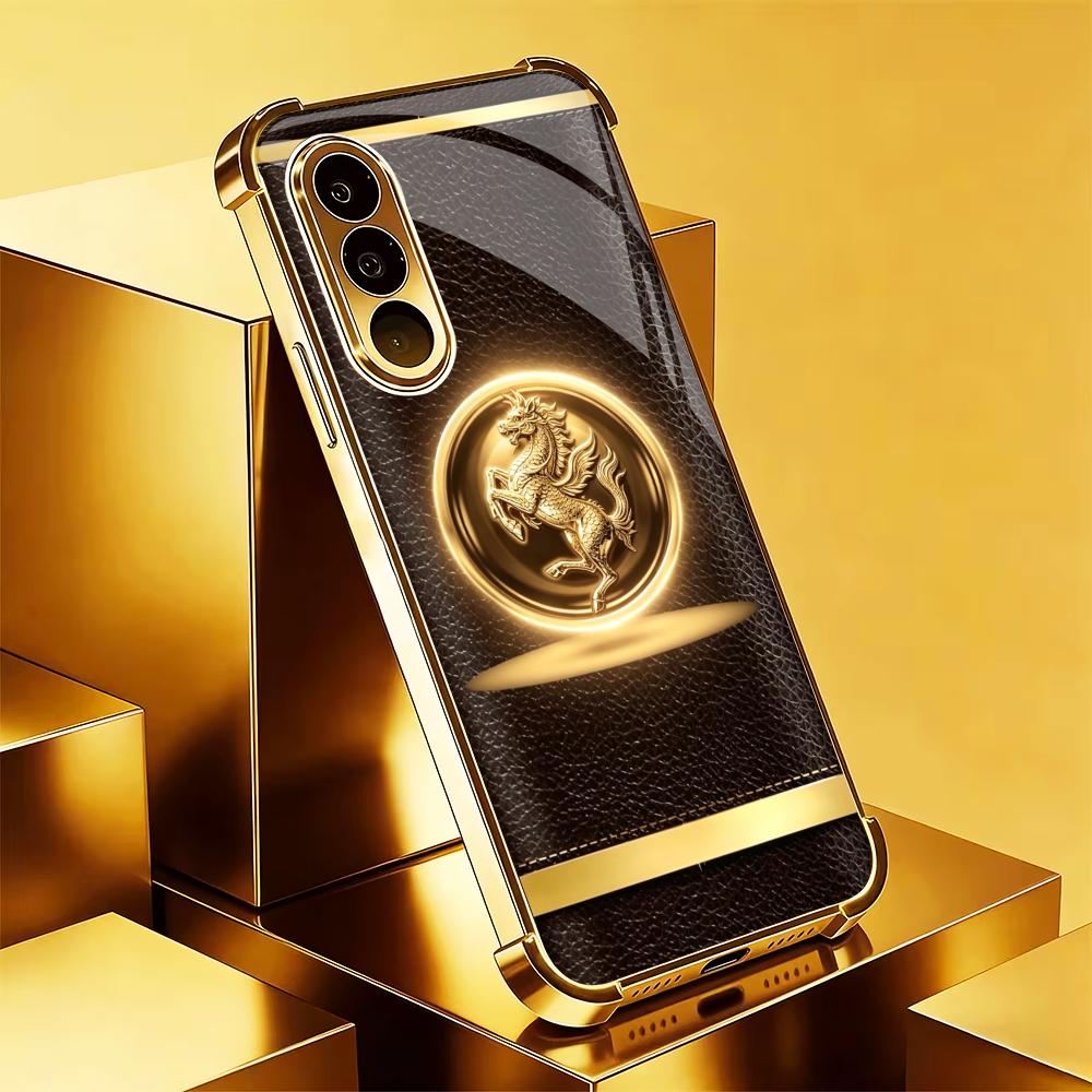 High-end Brown gold horse phon - Phone Cases Quad Lock incelemesi ve fiyatı