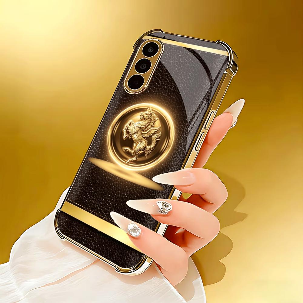 High-end Brown gold horse phon - Phone Cases Quad Lock incelemesi ve fiyatı