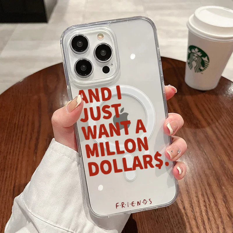 Fashion Abstract Quotes Case F - Clear Magsafe Case incelemesi ve fiyatı