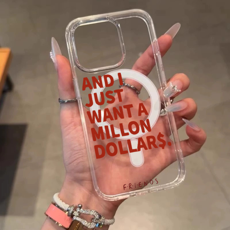 Fashion Abstract Quotes Case F - Clear Magsafe Case incelemesi ve fiyatı