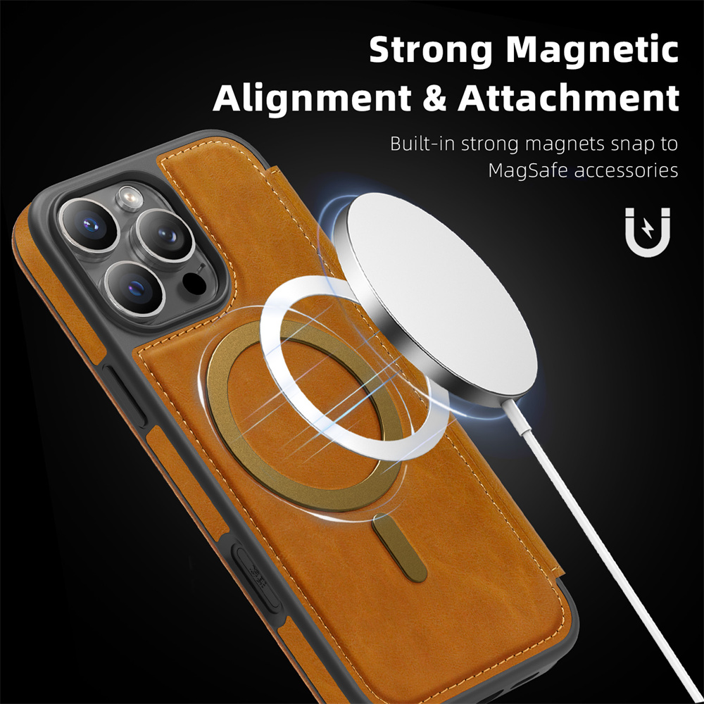 Magnetic Flip Leather Phone Ca - Phone Cases With Wallet On Back incelemesi ve fiyatı