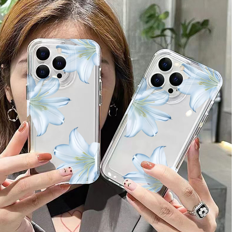 Fashion Exquisite White Lily F - Phone Cases Mous incelemesi ve fiyatı