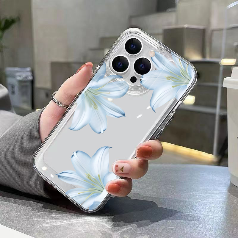 Fashion Exquisite White Lily F - Phone Cases Mous incelemesi ve fiyatı