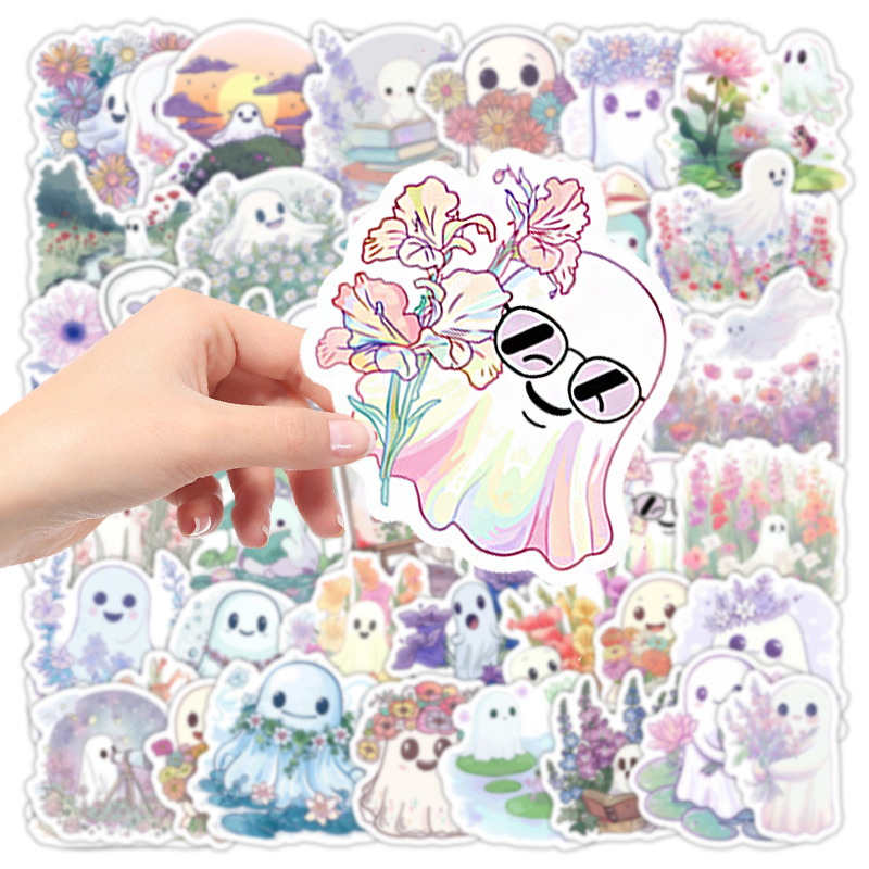 50PCS Cute White Ghost Graffit - Phone Cases Kids incelemesi ve fiyatı