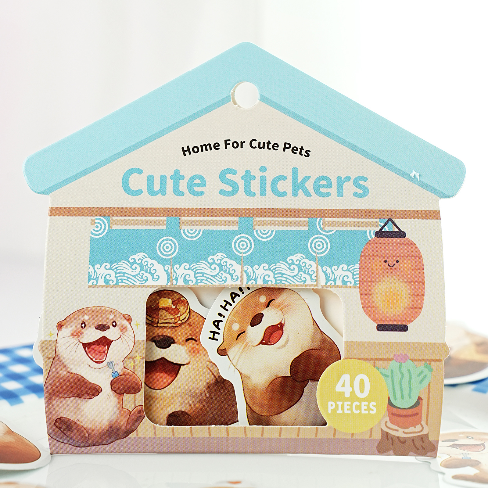 40pcs Cute Animal House Sticke - Phone Cases Kids incelemesi ve fiyatı