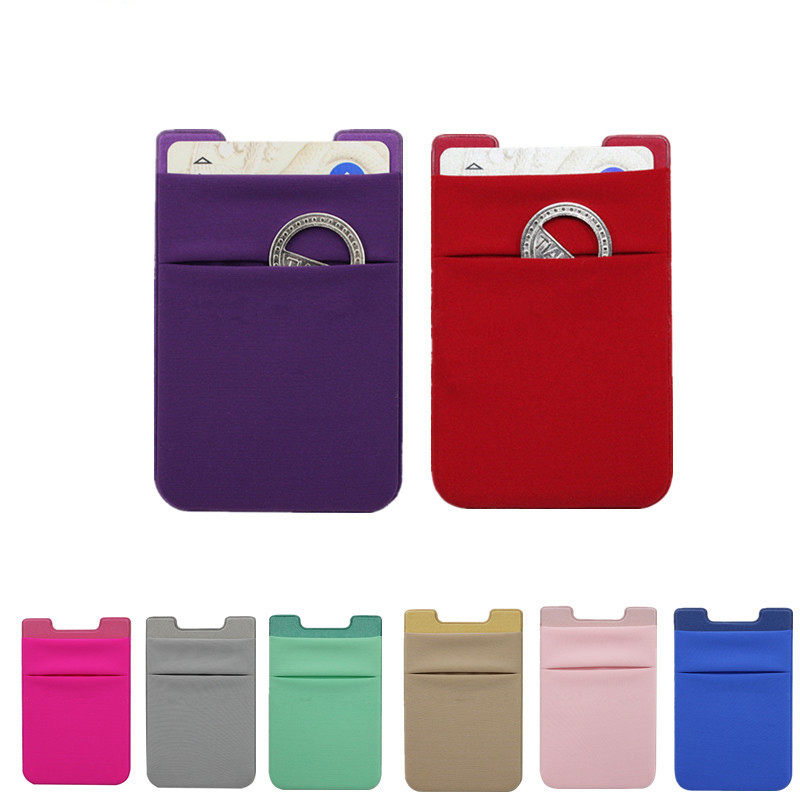 1PCS Credit Card Holder Adhesi - Phone Cases With Wallet On Back incelemesi ve fiyatı