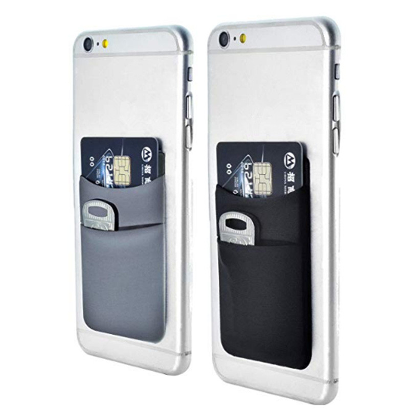 1PCS Credit Card Holder Adhesi - Phone Cases With Wallet On Back incelemesi ve fiyatı
