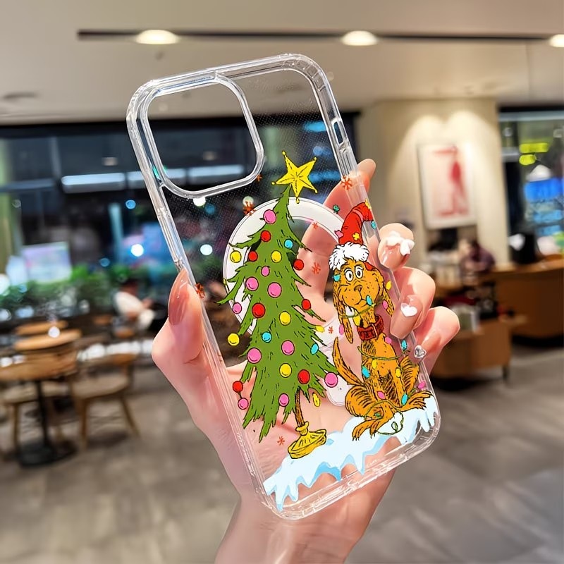 Puppy themed Christmas party C - Clear Magsafe Case incelemesi ve fiyatı
