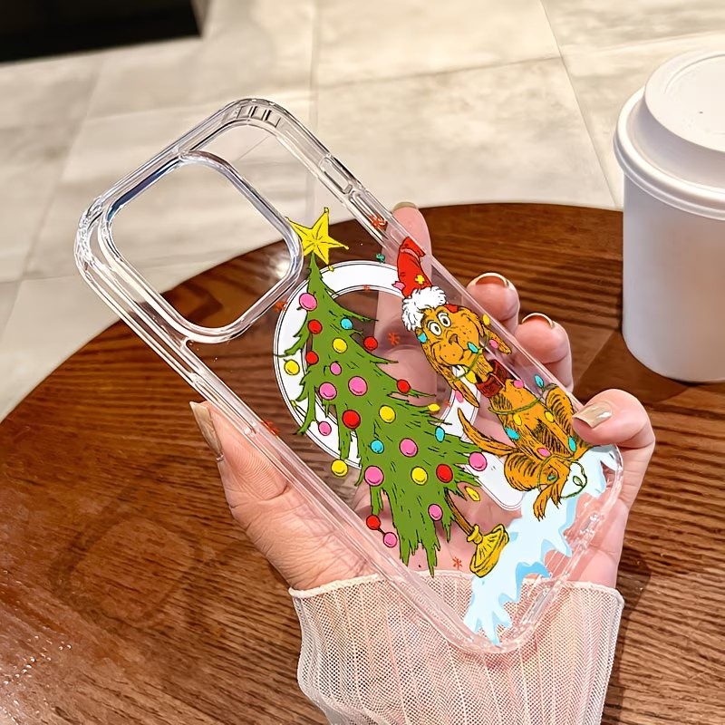 Puppy themed Christmas party C - Clear Magsafe Case incelemesi ve fiyatı