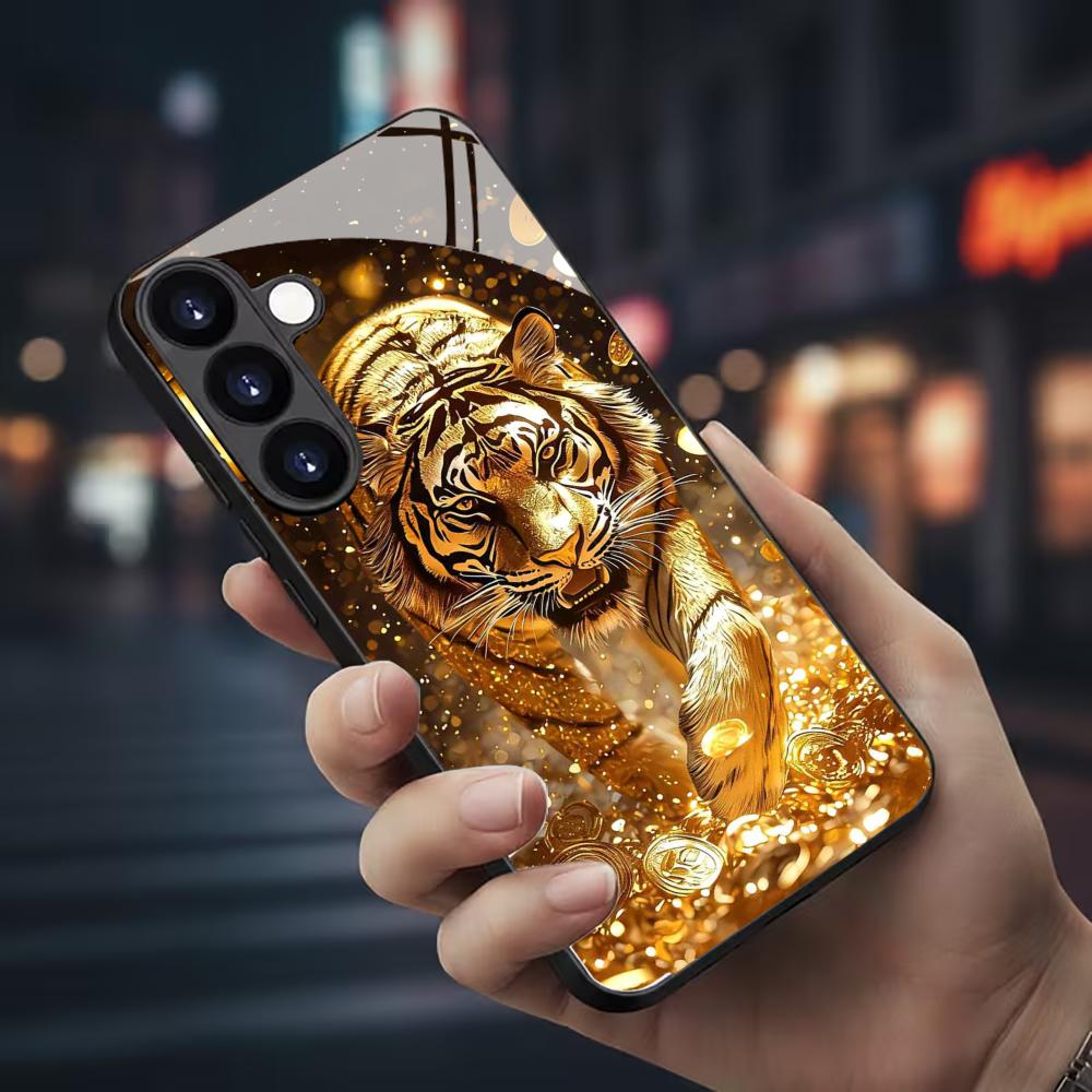 Tiger pattern glass Phone Case - Phone Cases Galaxy S26 incelemesi ve fiyatı