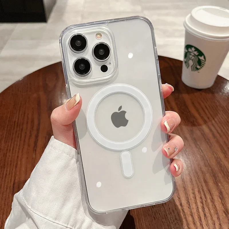 Wireless Charge Phone Case For - Clear Magsafe Case incelemesi ve fiyatı