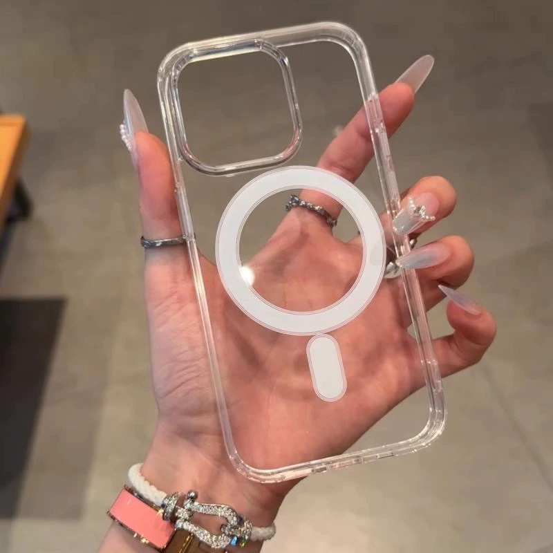 Wireless Charge Phone Case For - Clear Magsafe Case incelemesi ve fiyatı