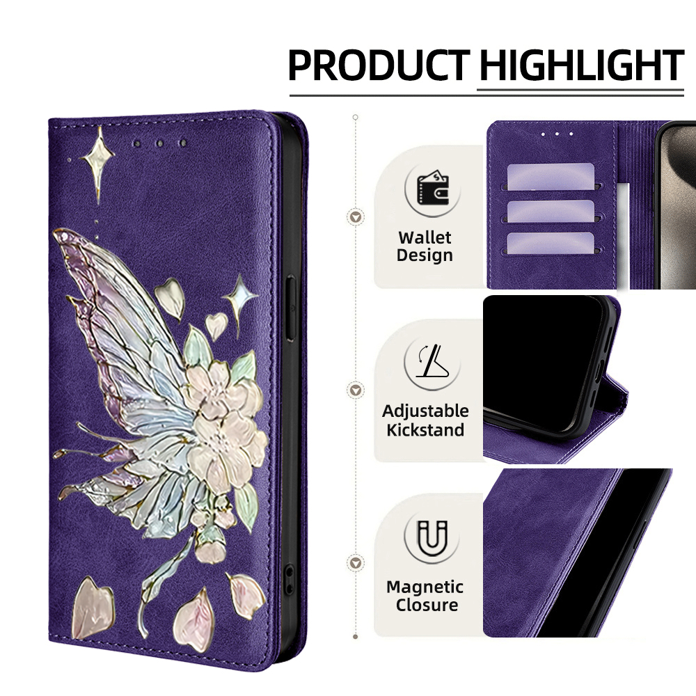 Painted Magnetic Flip Leather  - Phone Cases Galaxy S26 incelemesi ve fiyatı